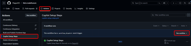 GitHub Copilot Coding Agent Run Copilot Setup Steps GitHub Copilot Coding Agent Run Copilot Setup Steps