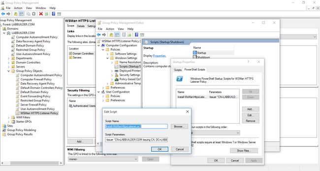 Installing an HTTPS WS-Management Listener with GPO