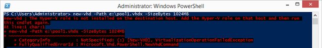 VHD cmdlets without Hyper-V