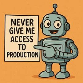 Never give AI access to production