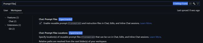 Enabling Copilot Prompt Files in Visual Studio Code Enabling Copilot Prompt Files in Visual Studio Code