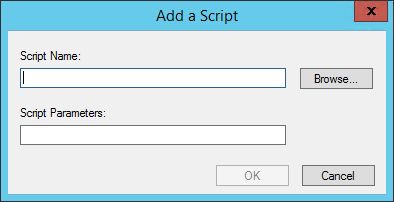 Add PowerShell Script