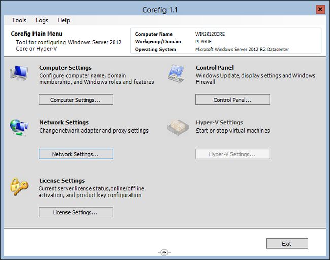 Corefig PowerShell Application