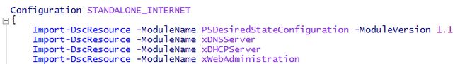 Forcing the Module Version.