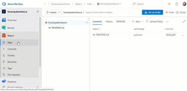 ss_sonarqube_createinfrastructurefolder